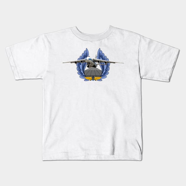 An-124 Ruslan Kids T-Shirt by sibosssr